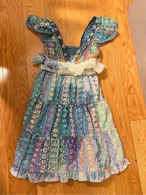 Multicolor Sequin Embellished Women's Sundress